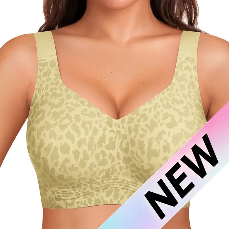 Full coverage wireless bra