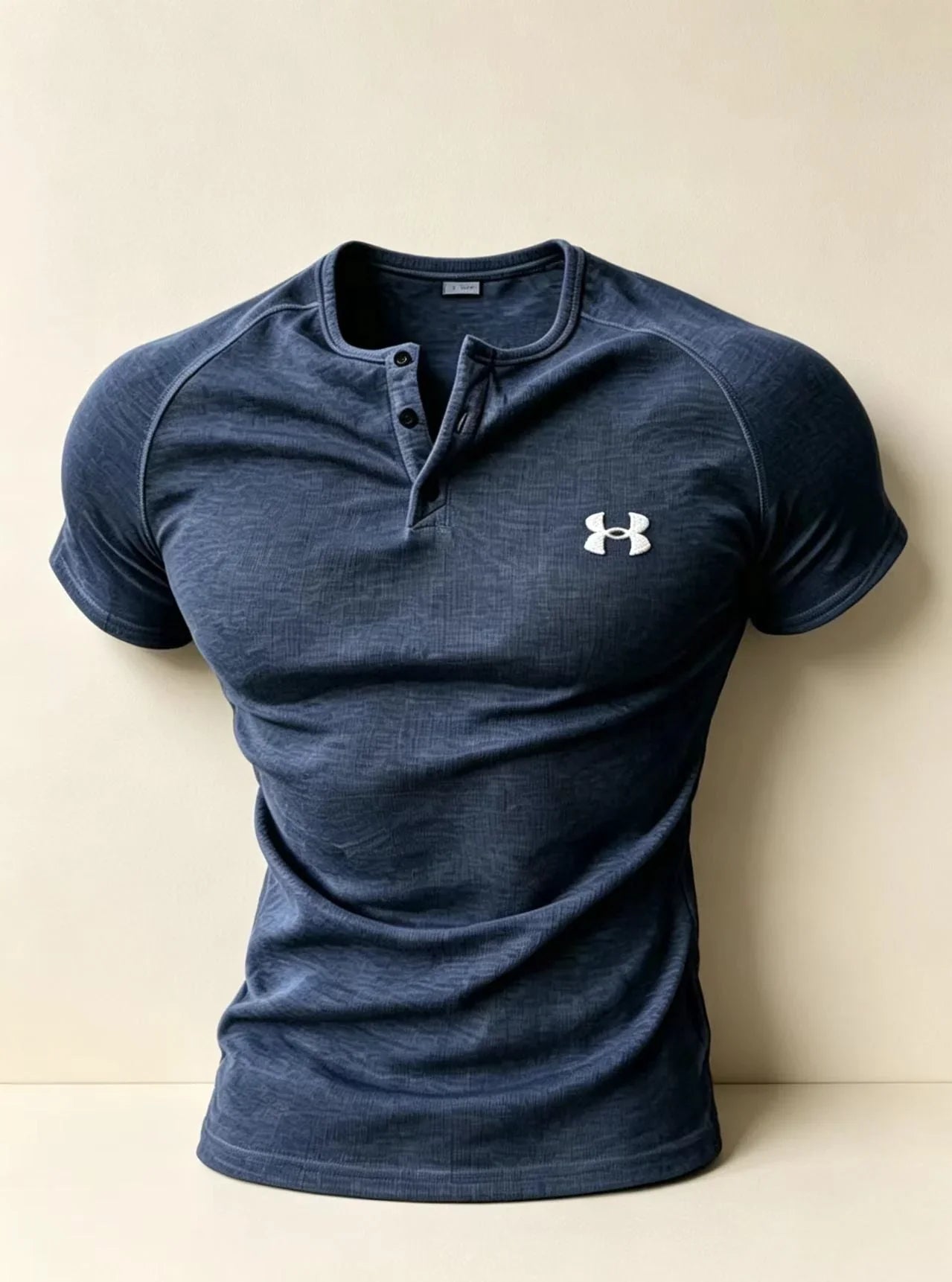 Guys’ Must-Have Henley Muscle Tee