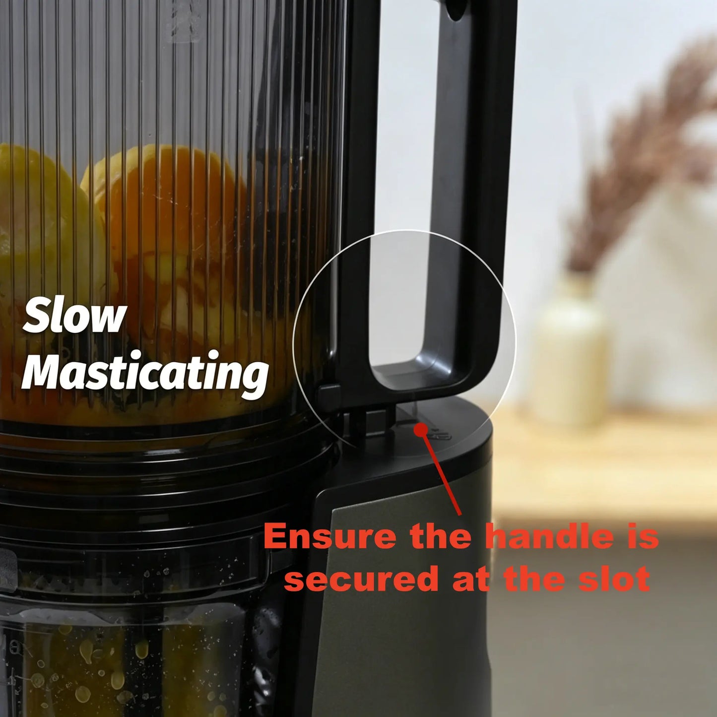 350W Cold Press Juicer - High Juice Yield & Easy Clean