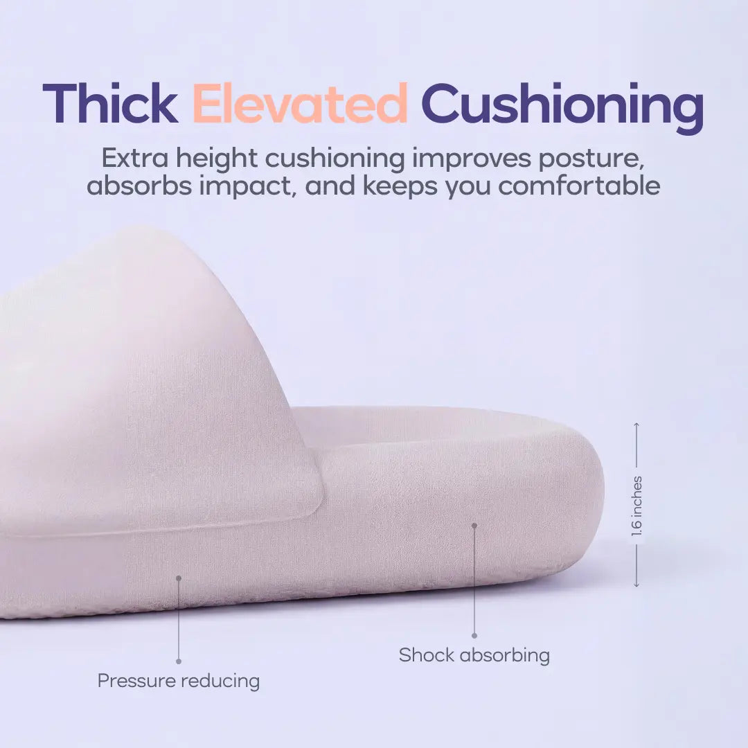 Sherlly Soft Dream Slides - Waterproof Cloud Foam Platform Slippers
