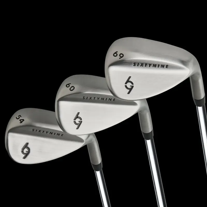 3-Piece Golf Wedge Set - 54°, 60° & 69° Short Game Wedges