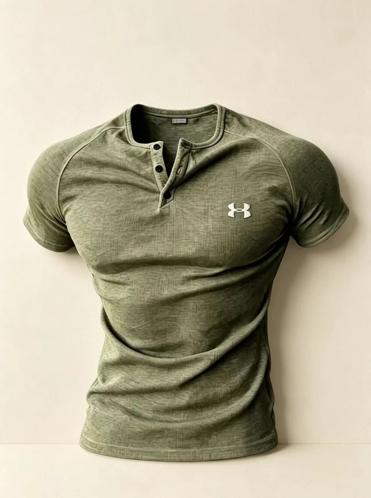 Guys’ Must-Have Henley Muscle Tee