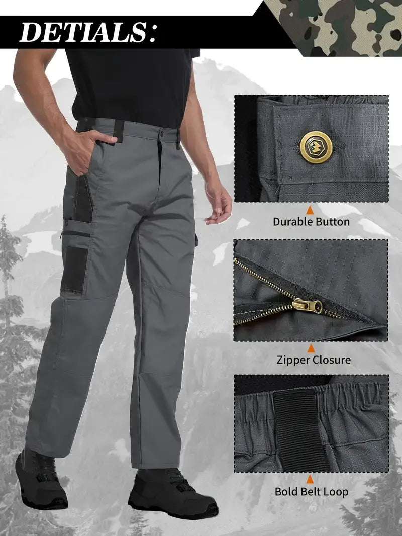 HOMUG Men's Tactical Work Pants - Durable & Versatile