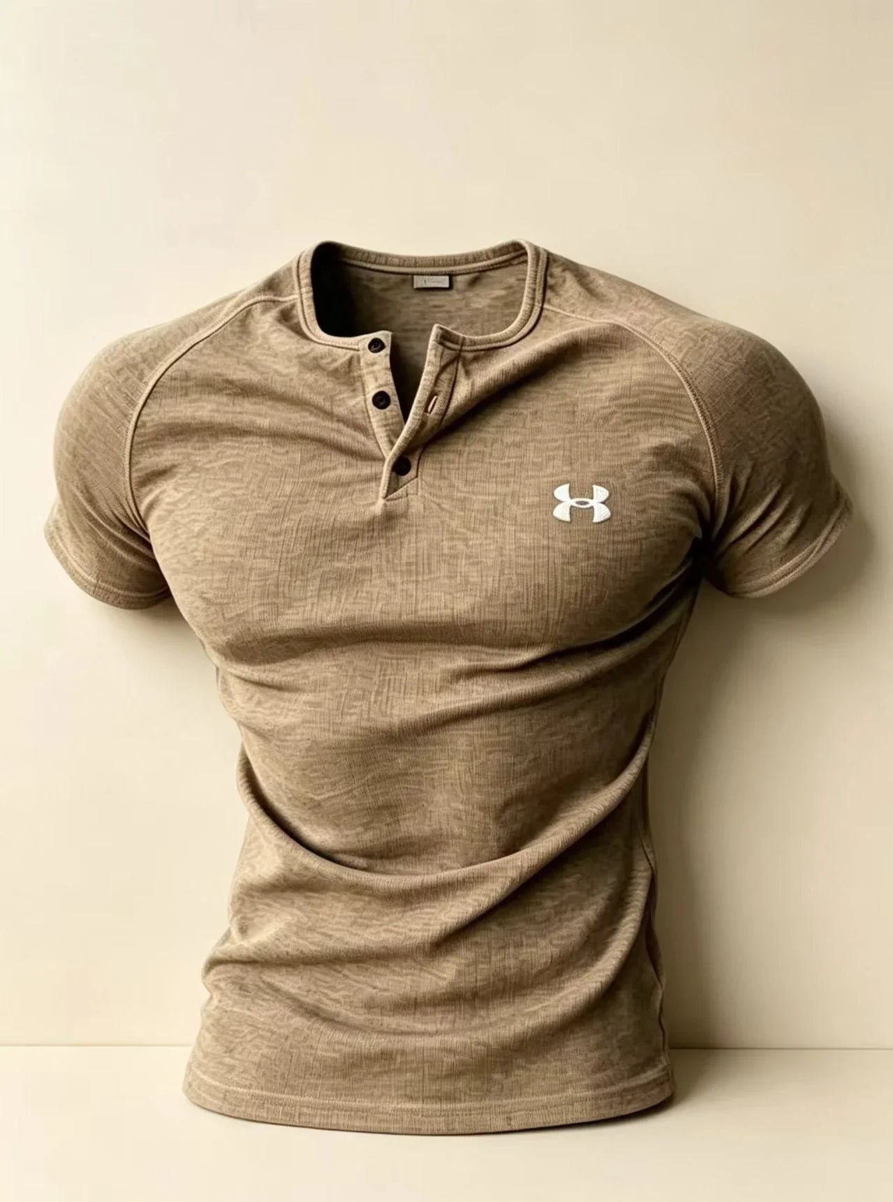 Guys’ Must-Have Henley Muscle Tee