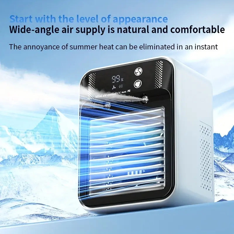 Fan Portable Air 3-in-1 Mist Cooler for Bedroom, Office