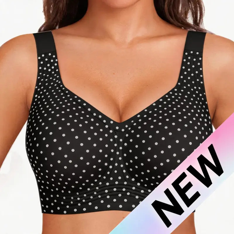 Full coverage wireless bra