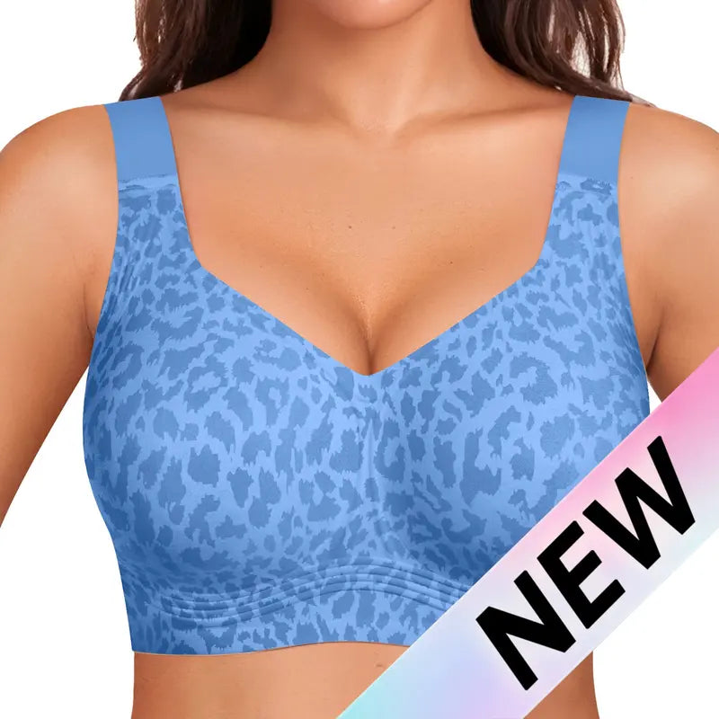Full coverage wireless bra