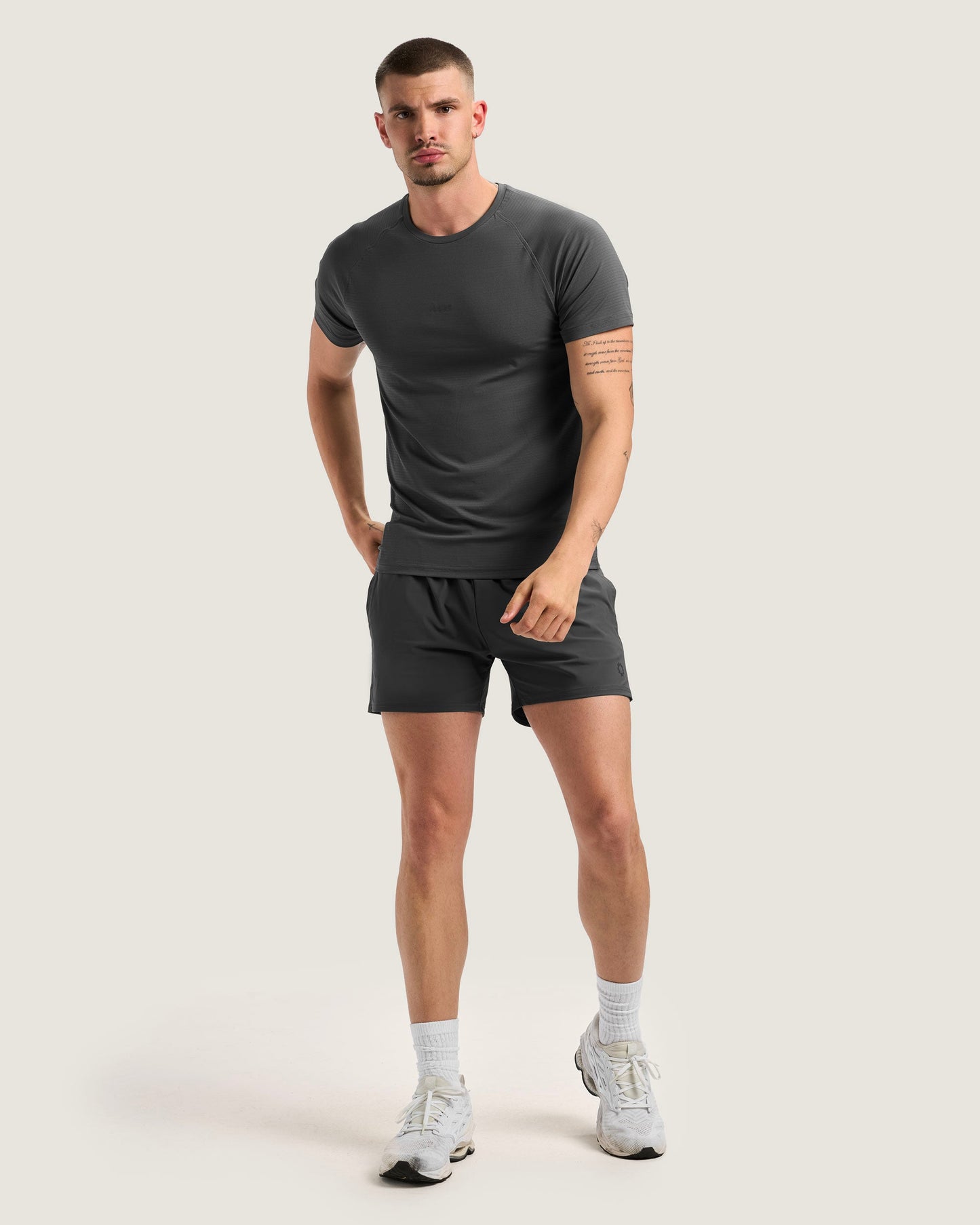 Essentials Short Sleeve Athletic Fitted Tee