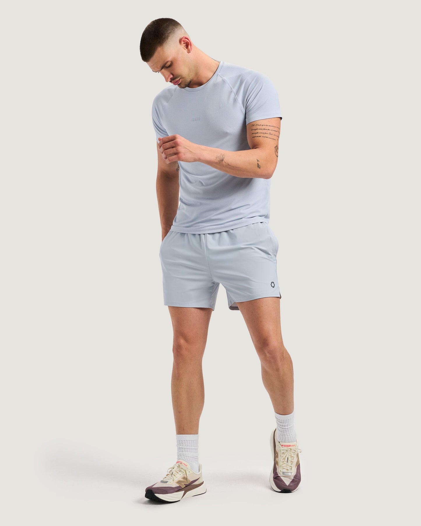 Essentials Short Sleeve Athletic Fitted Tee