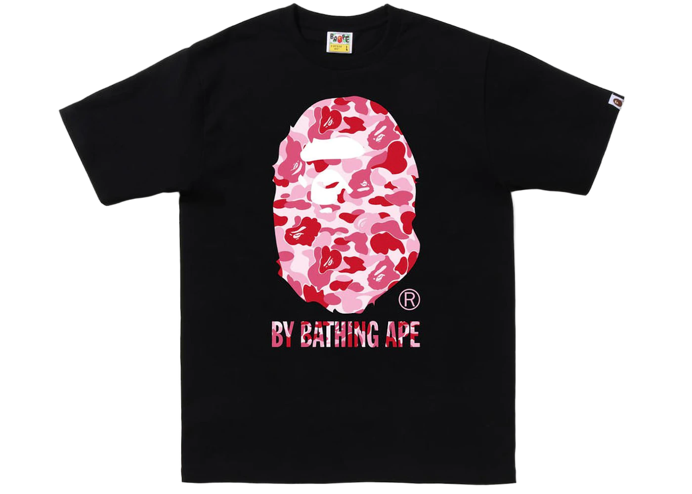 BAPE ABC Camo T-Shirt Black Pink