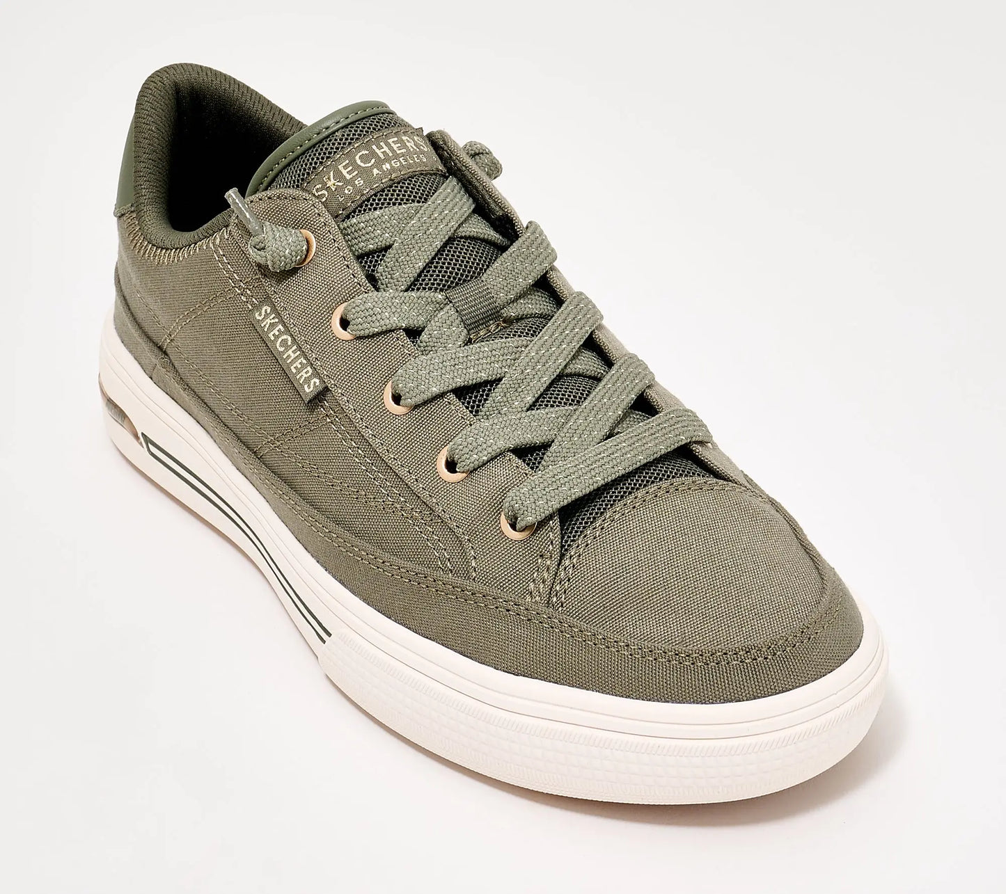 Skechers Arch Fit Arcade Washable Canvas Slip-On Sneakers