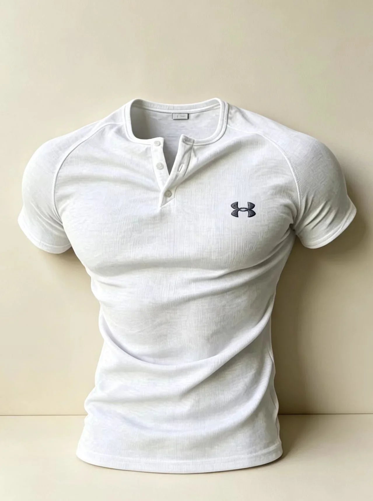 Guys’ Must-Have Henley Muscle Tee
