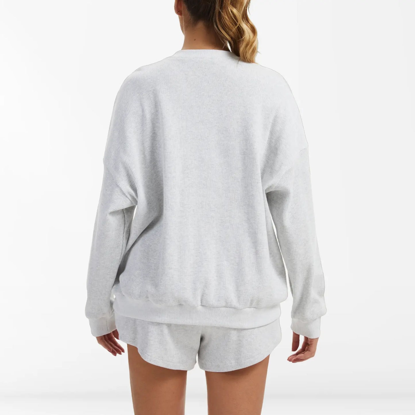 Sherlly Women's Oversized Waffle Knit Lounge Set